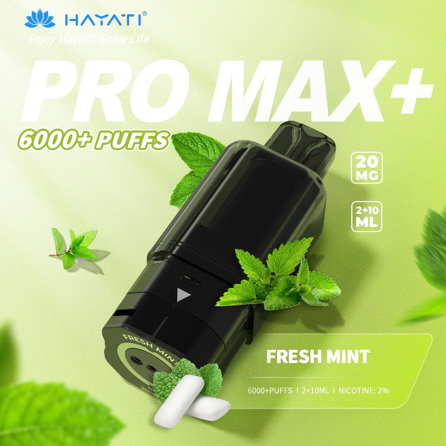 Hayati Pro Max+ 6000 Prefilled Pods Pack of 5