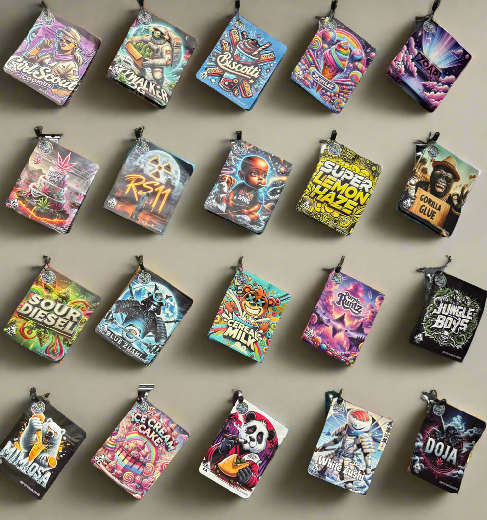 Food Storage Mylar Bags Smell Proof Various and Latest Designs