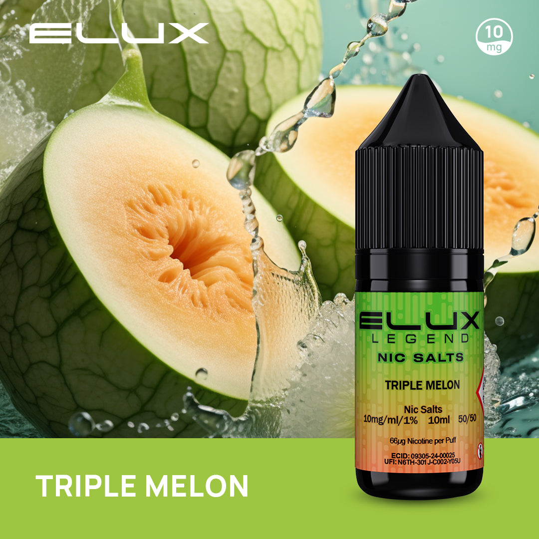 Elux Legend 10ml Nic Salts 20mg (Pack of 10)