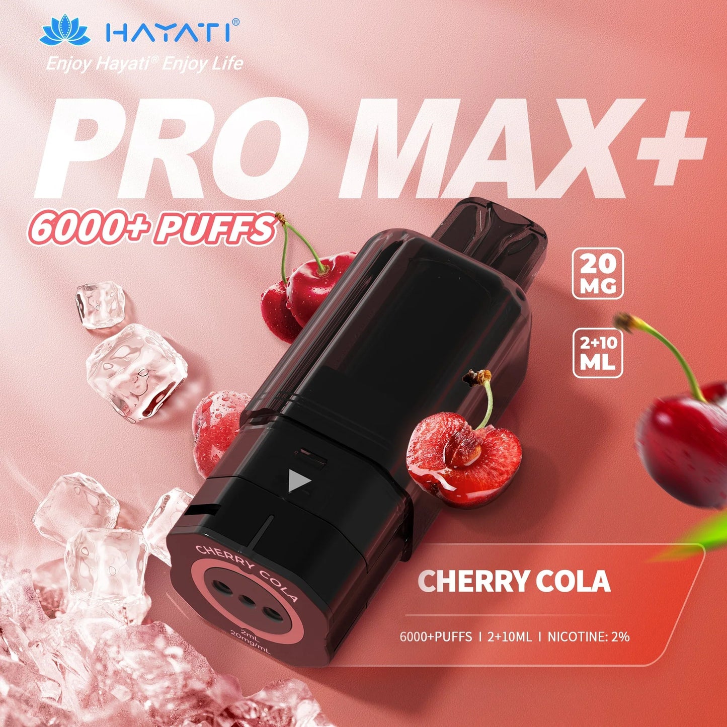 Hayati Pro Max+ 6000 Prefilled Pods Pack of 5