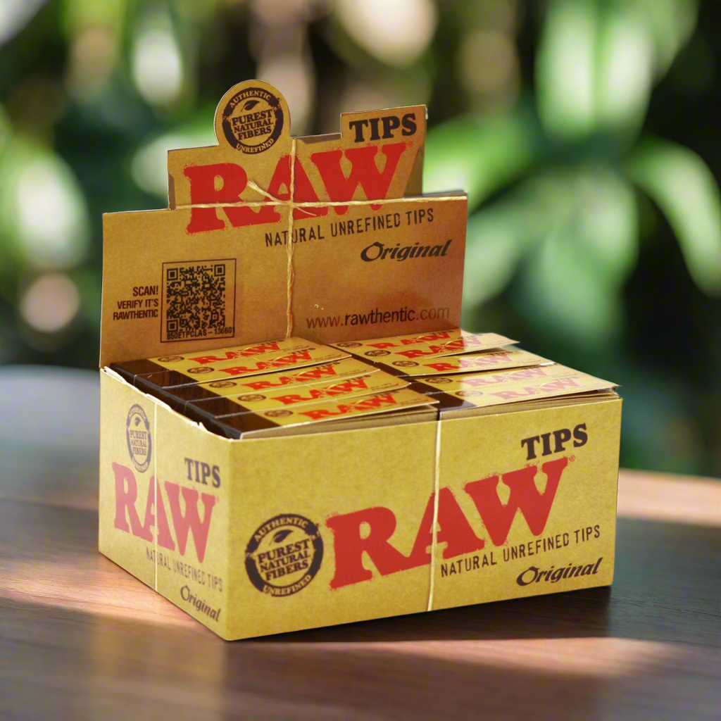 Raw Authentic Original Tips 50 Tips Per Booklet
