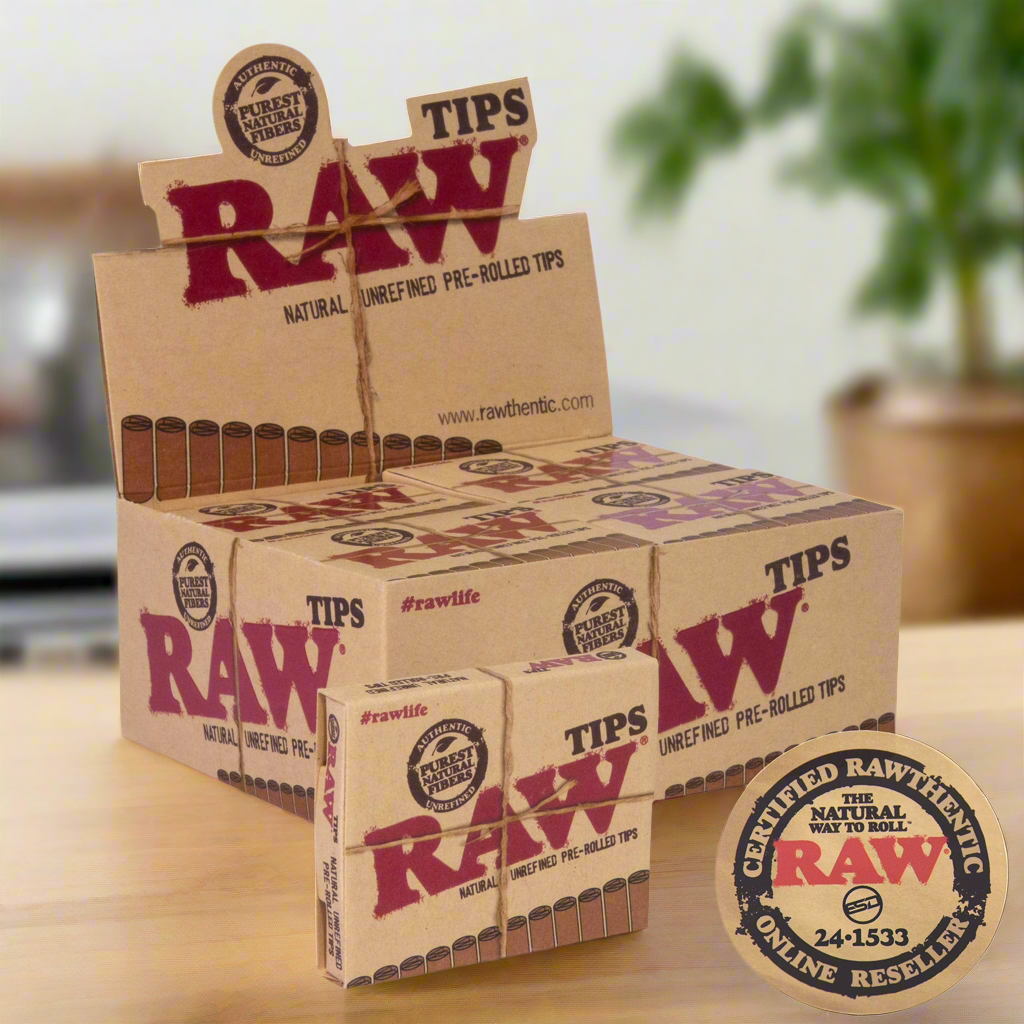 Raw Authentic Pre-Rolled Tips