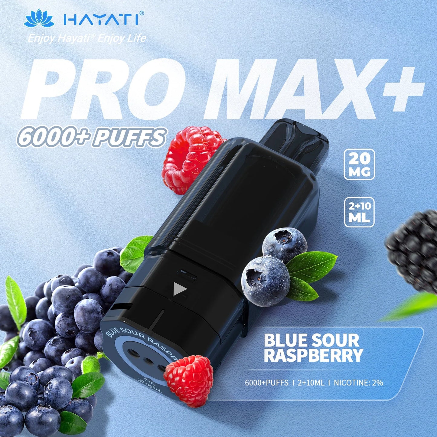 Hayati Pro Max+ 6000 Prefilled Pods Pack of 5