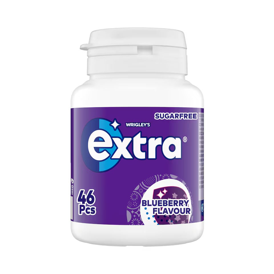 Wrigleys Extra Chewing Gum Sugar Free 46 Pieces 64g (Pack of 6)