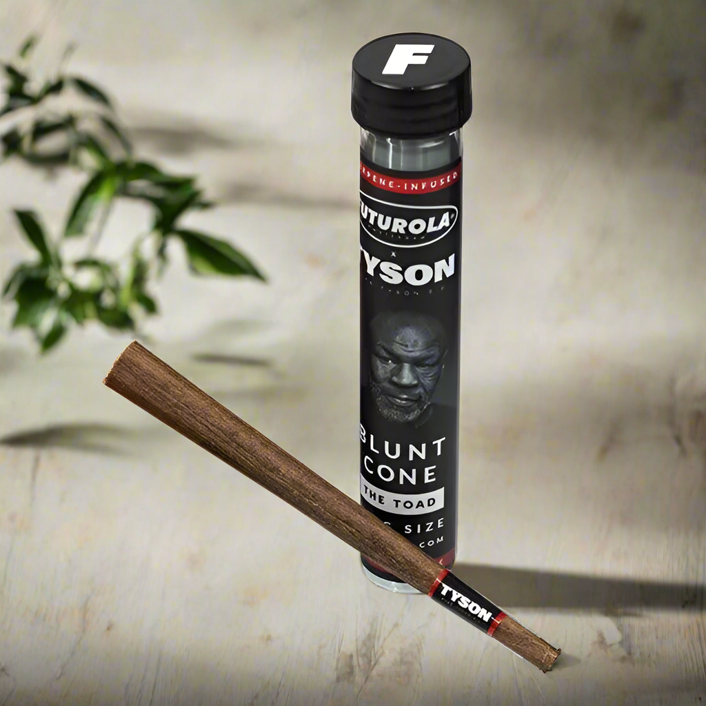 Tyson x Futurola Pre Rolled Cone In Glass Tube (Pack of 12)