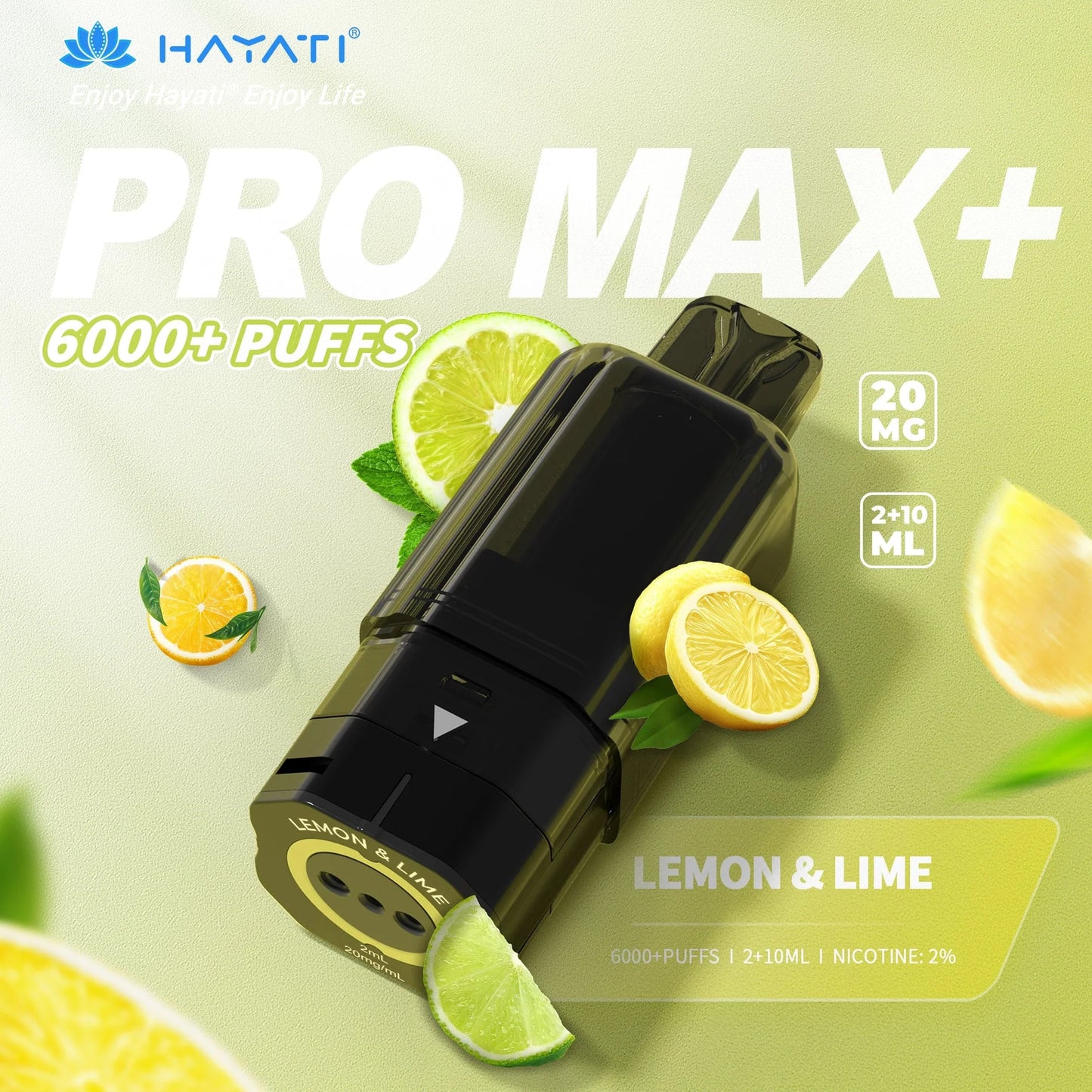 Hayati Pro Max+ 6000 Prefilled Pods Pack of 5