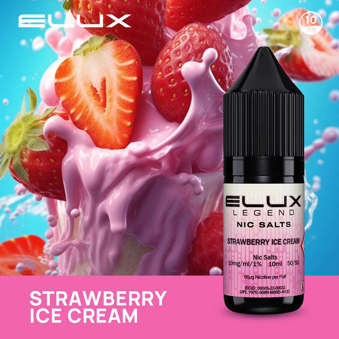Elux Legend 10ml Nic Salts 20mg (Pack of 10)