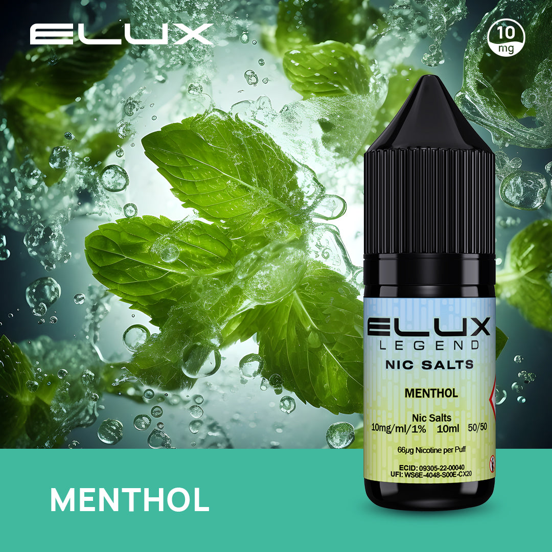 Elux Legend 10ml Nic Salts 20mg (Pack of 10)