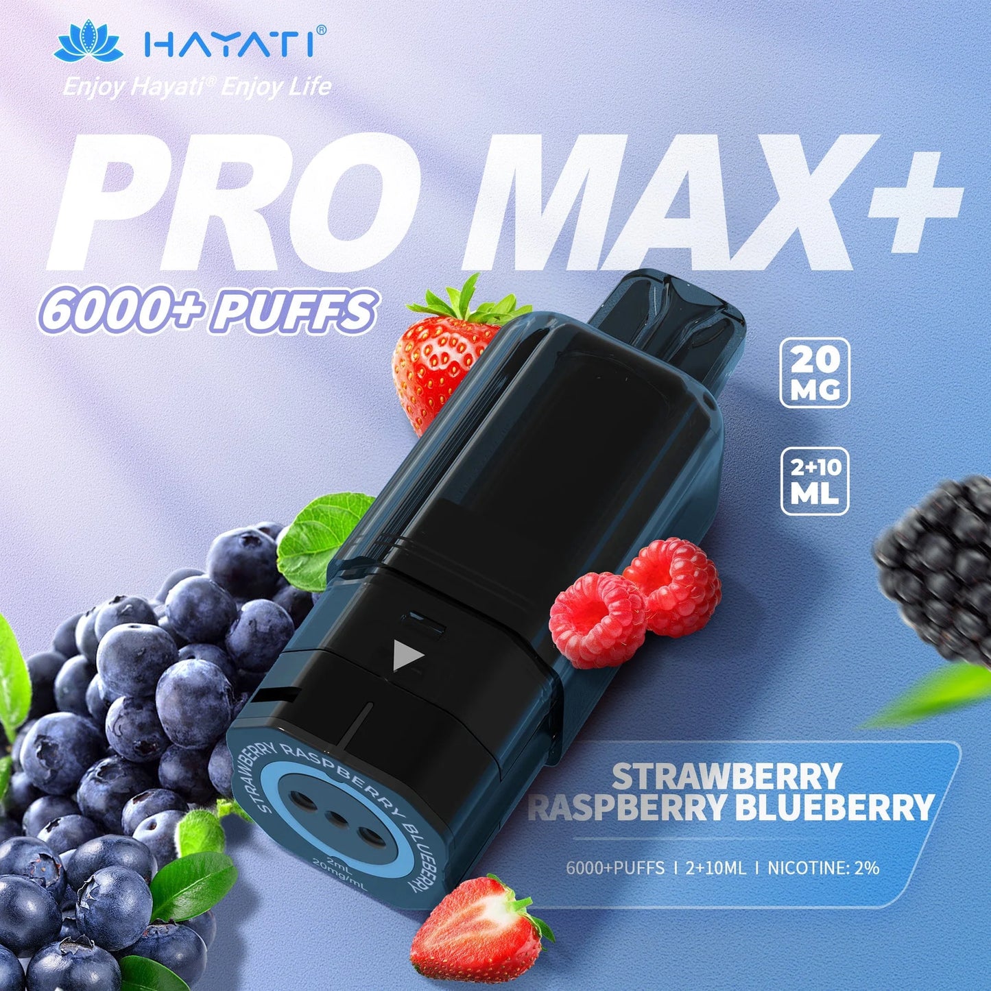 Hayati Pro Max+ 6000 Prefilled Pods Pack of 5