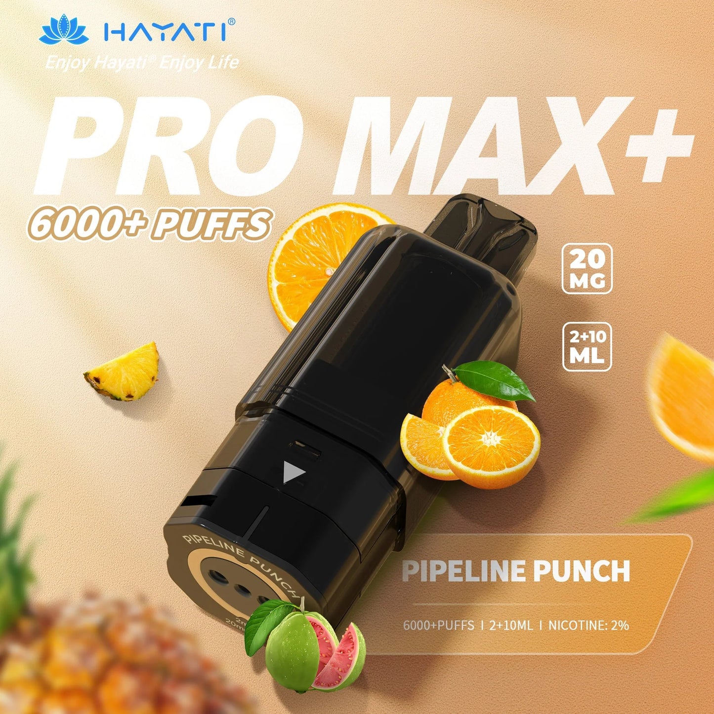 Hayati Pro Max+ 6000 Prefilled Pods Pack of 5
