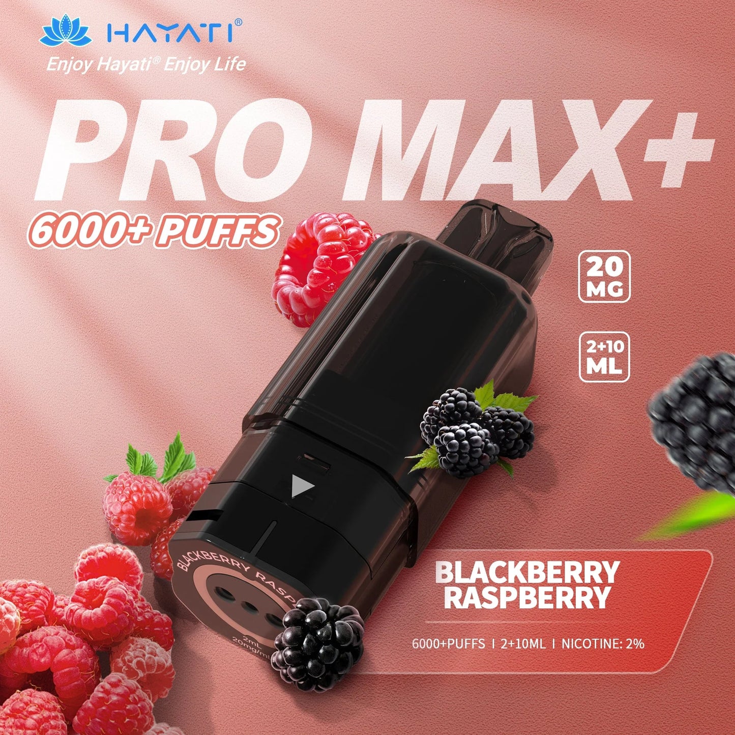 Hayati Pro Max+ 6000 Prefilled Pods Pack of 5