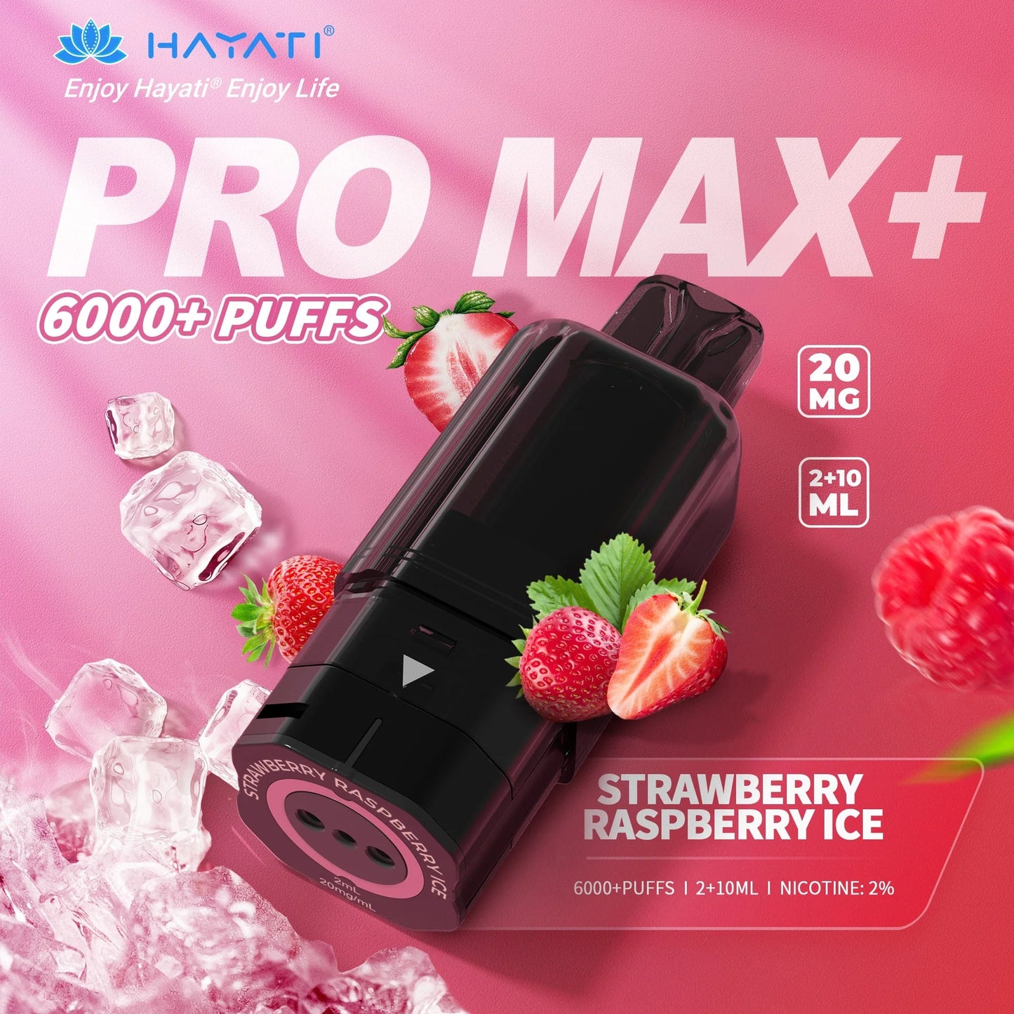 Hayati Pro Max+ 6000 Prefilled Pods Pack of 5