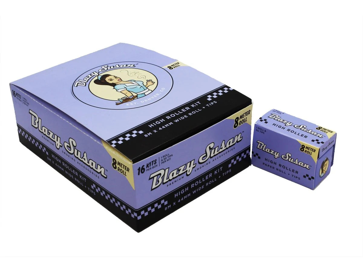Blazy Susan 8 Meter High Roller Kit Wide Roll + Tips x 1 Pack