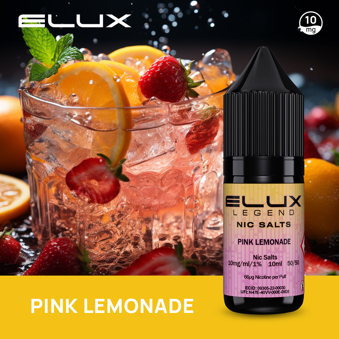Elux Legend 10ml Nic Salts 20mg (Pack of 10)