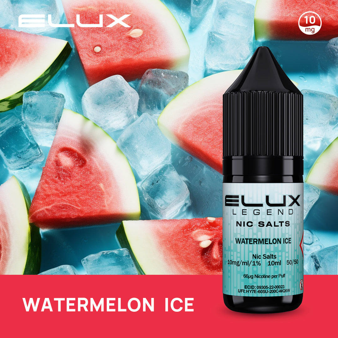 Elux Legend 10ml Nic Salts 20mg (Pack of 10)