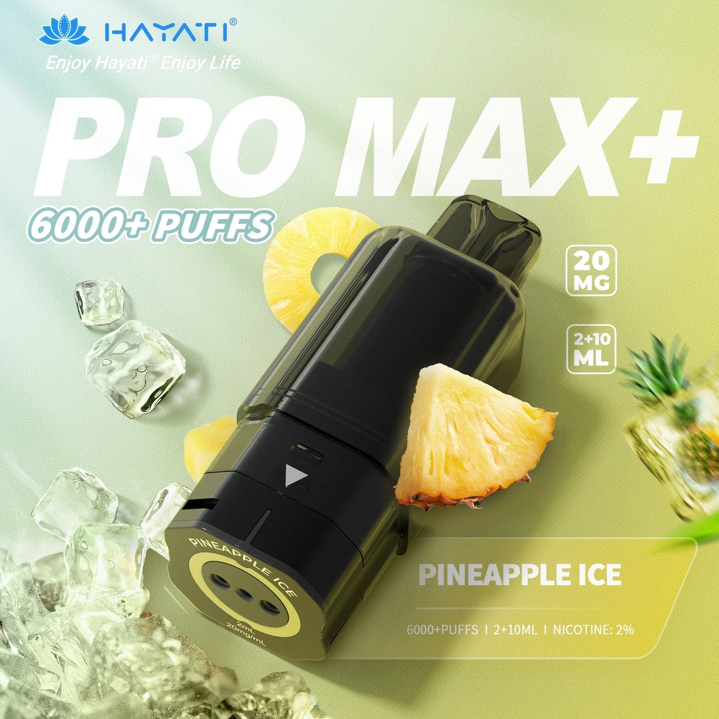 Hayati Pro Max+ 6000 Prefilled Pods Pack of 5