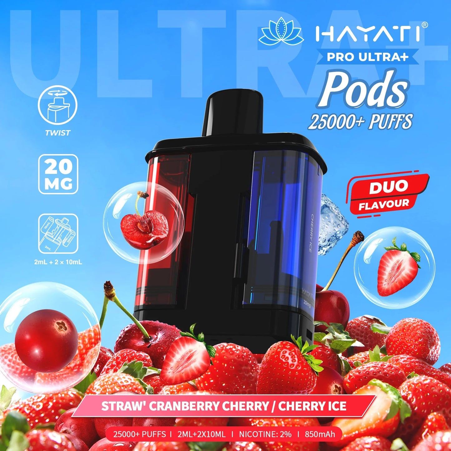 Hayati Pro Ultra+ 25k Prefilled Pods Pack of 5