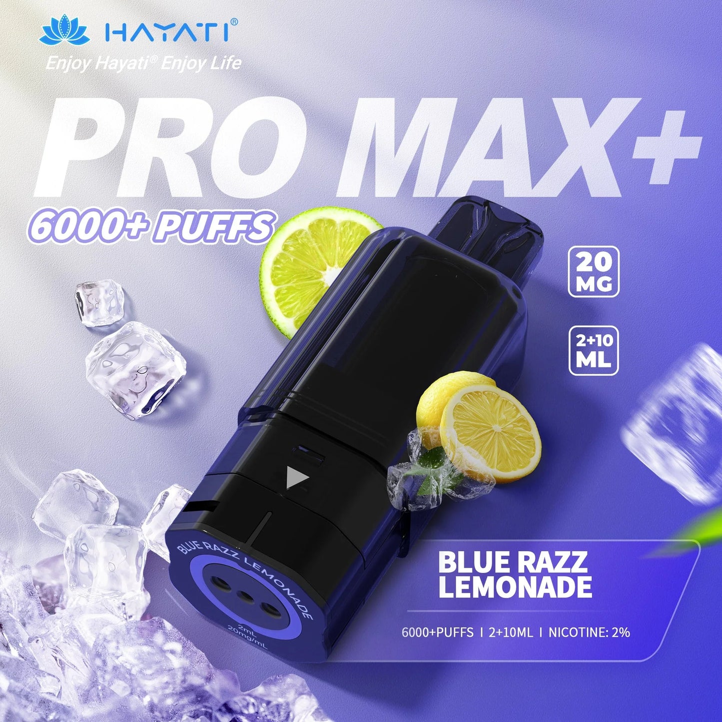 Hayati Pro Max+ 6000 Prefilled Pods Pack of 5