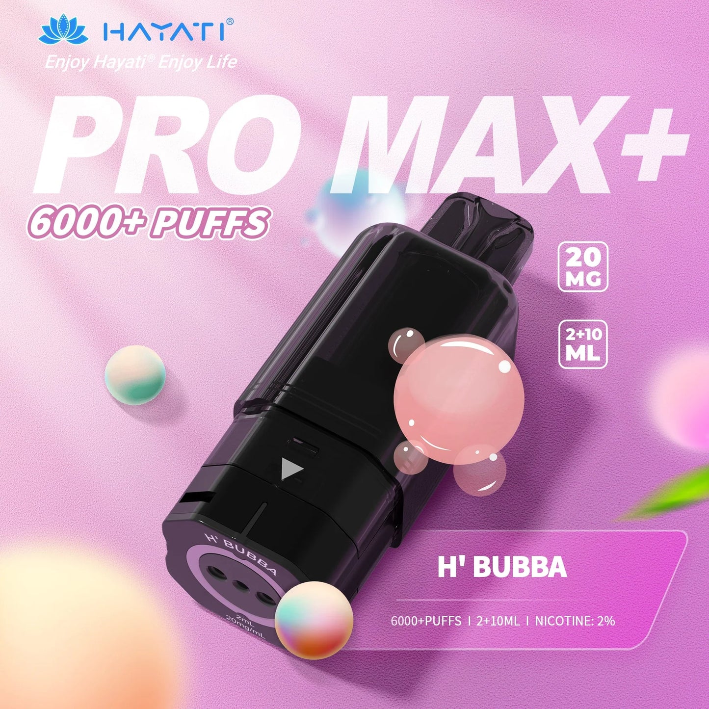 Hayati Pro Max+ 6000 Prefilled Pods Pack of 5