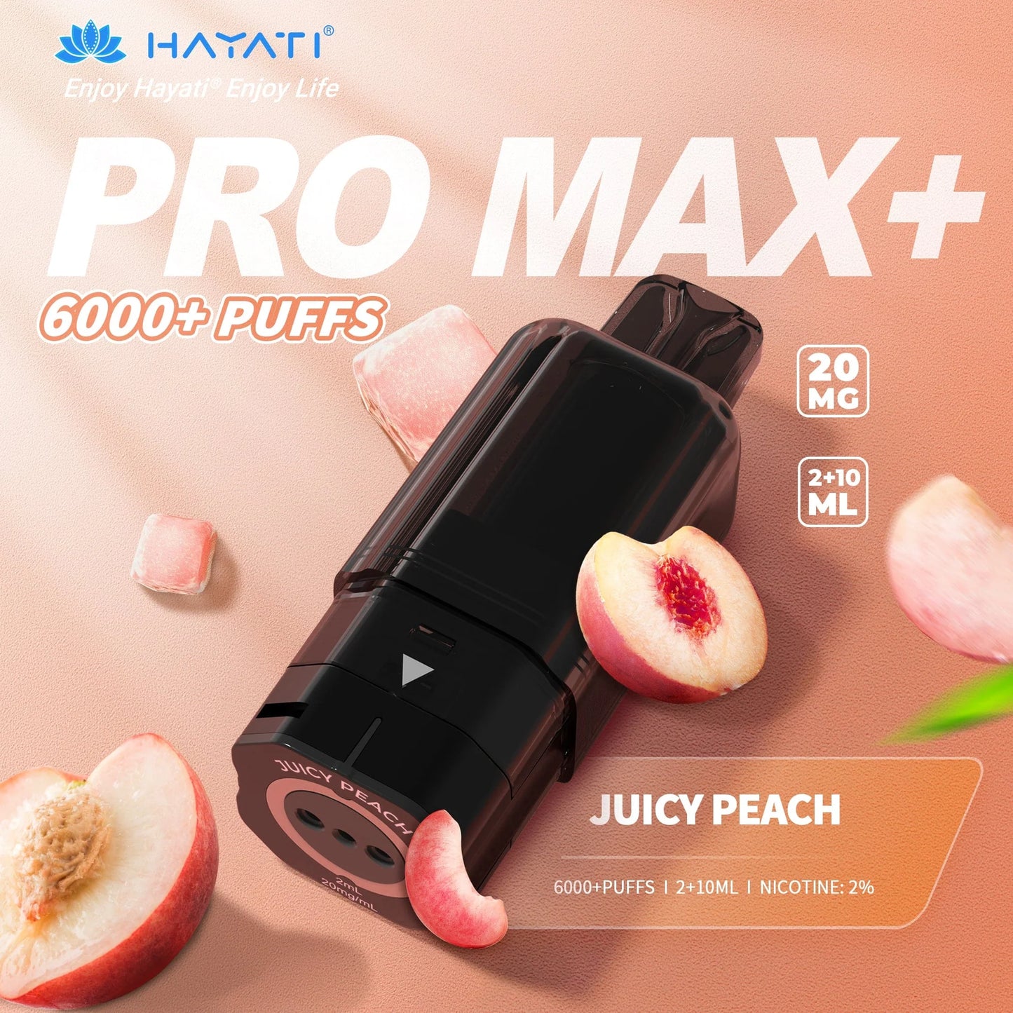 Hayati Pro Max+ 6000 Prefilled Pods Pack of 5