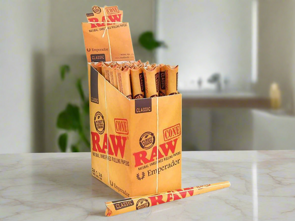 Raw Emperador Pre Rolled Cone (Full Box of 24)
