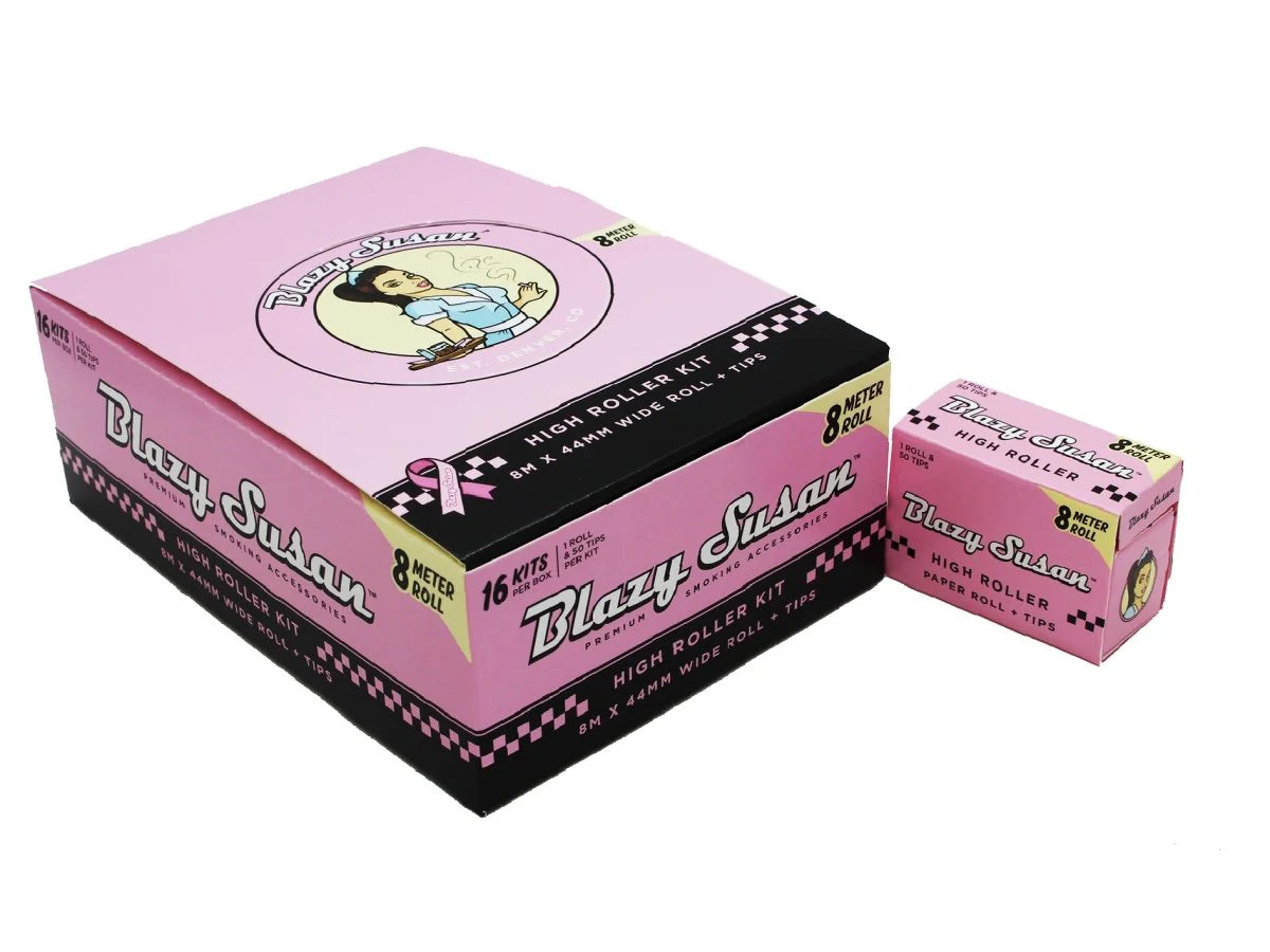 Blazy Susan 8 Meter High Roller Kit Wide Roll + Tips x 1 Pack