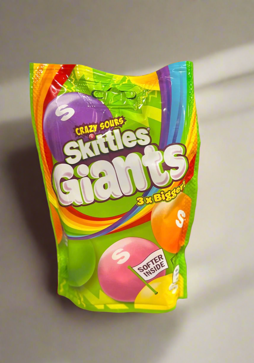 Skittles Giants Sweets Bags 116g