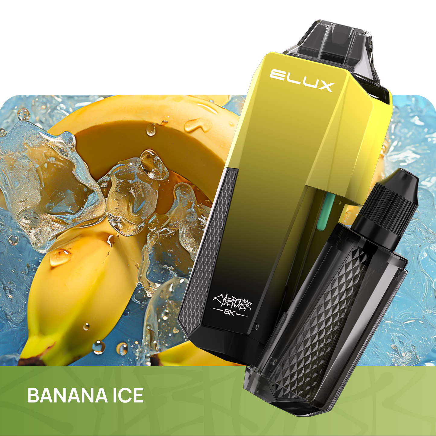 Elux Cyberover 6000 Puff Rechargeable Vape (Pack of 10)