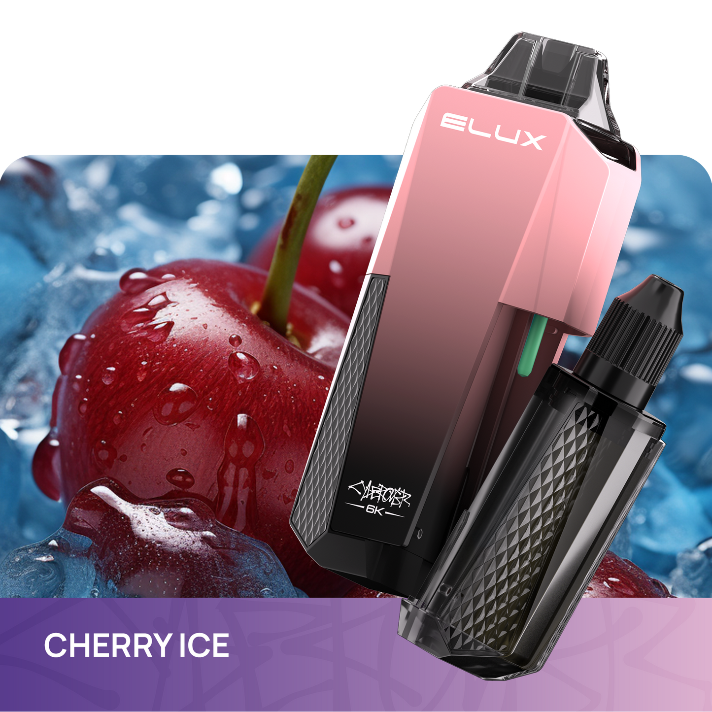 Elux Cyberover 6000 Puff Rechargeable Vape (Pack of 10)