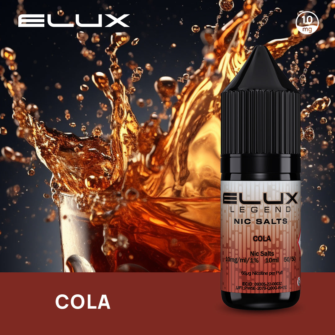 Elux Legend 10ml Nic Salts 20mg (Pack of 10)
