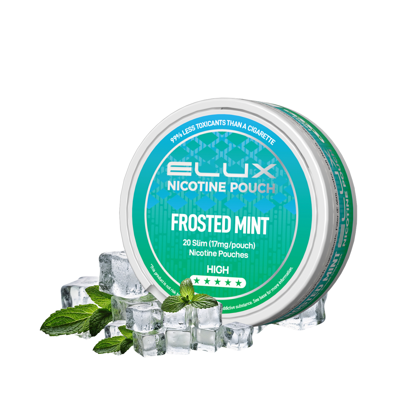 Elux Nicotine Pouches Nicopods Snus 50mg Max Strength Various Flavours (Pack of 10)