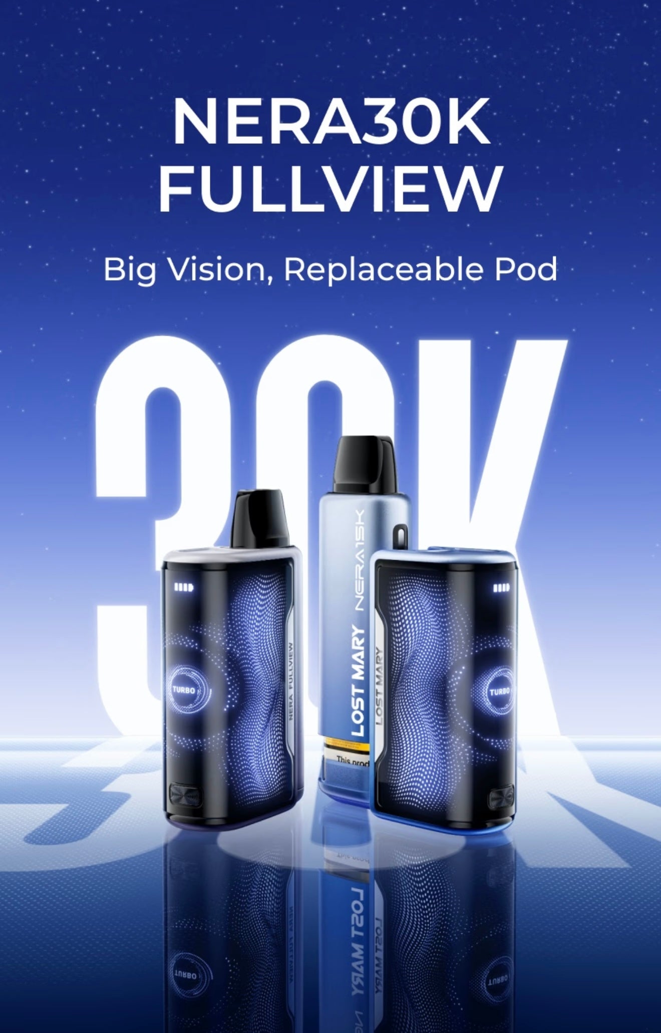 Lost Mary Nera 30k Rechargeable Vape Kit