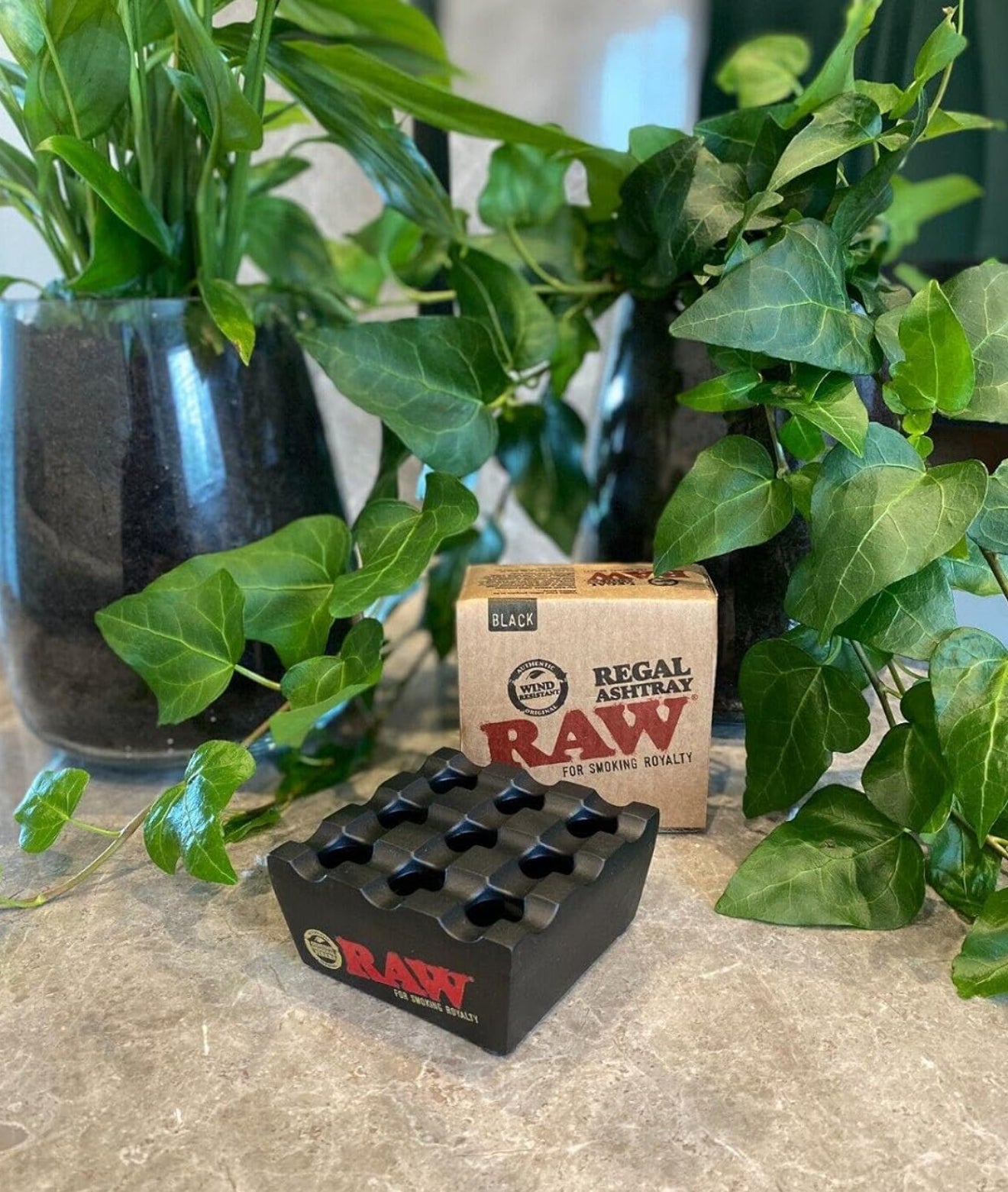 Raw Authentic Wind Resistant Regal Ashtray