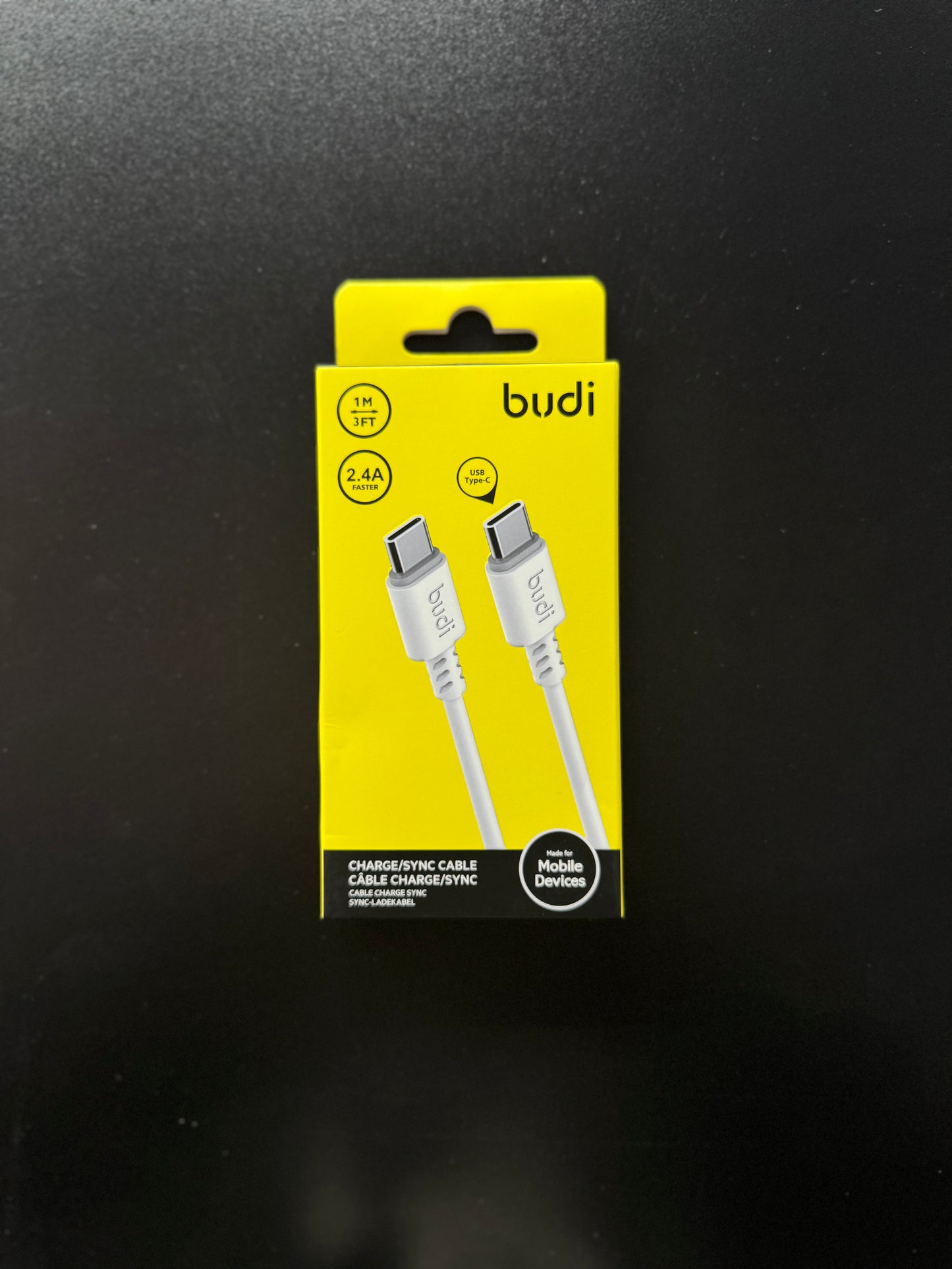 Budi Type C - Type C Cable