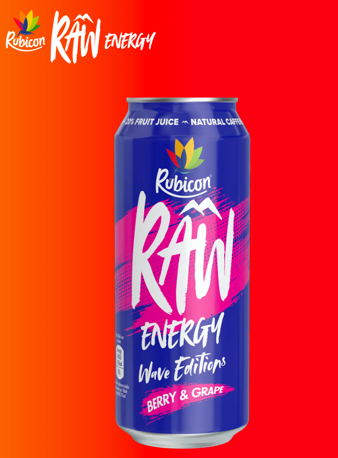 Raw Energy 500ml Drink