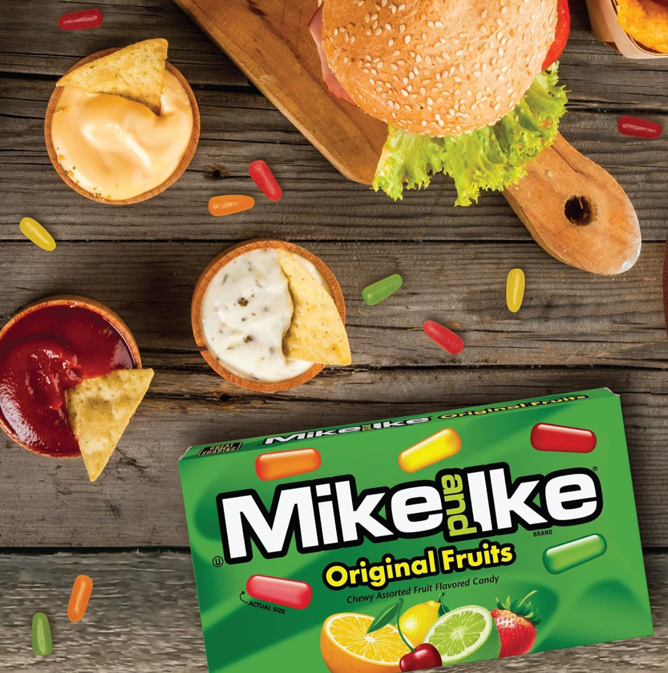 Mike and Ike American Candy Sweets Various Options 120g