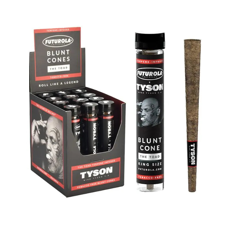 Tyson x Futurola Pre Rolled Cone In Glass Tube