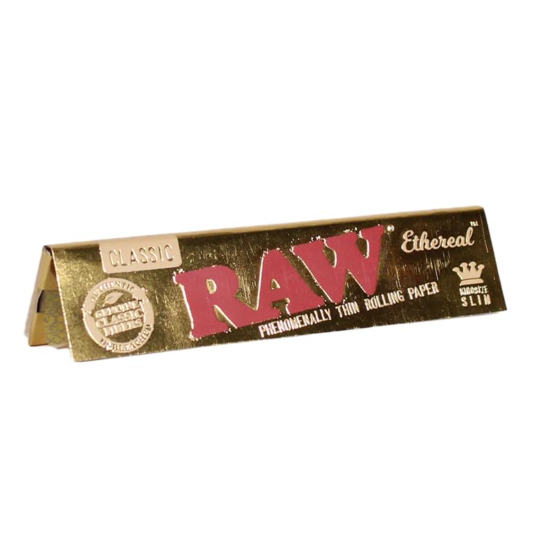 Raw Ethereal King Size Slim Rolling Papers x 1 Booklet