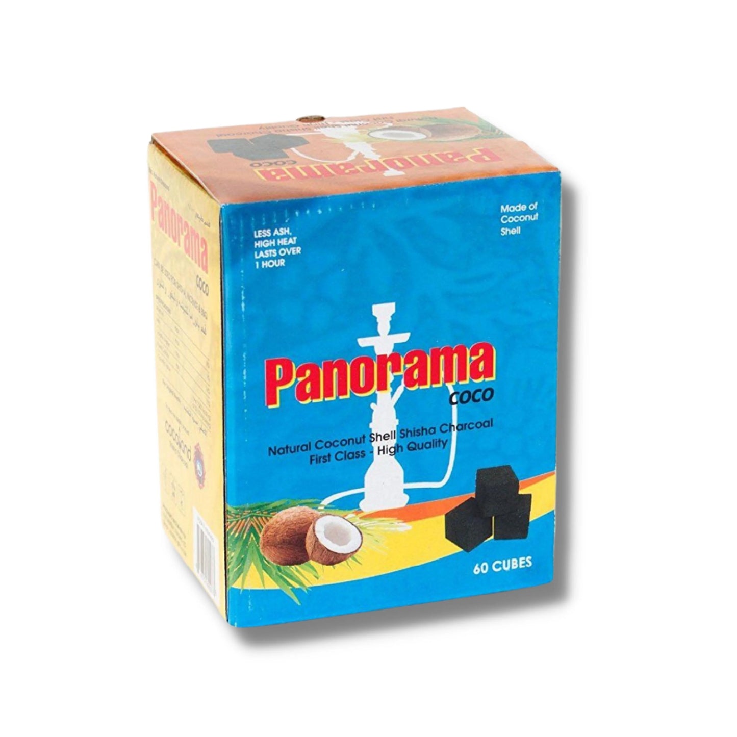 Panorama Natural Coconut Shell Shisha Coal