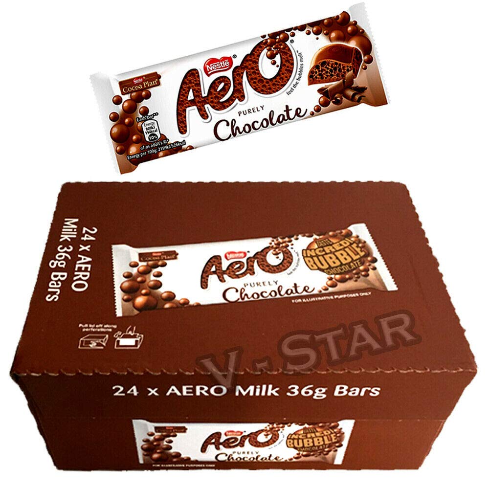 Nestle Aero Chocolate 36g (Pack of 12)
