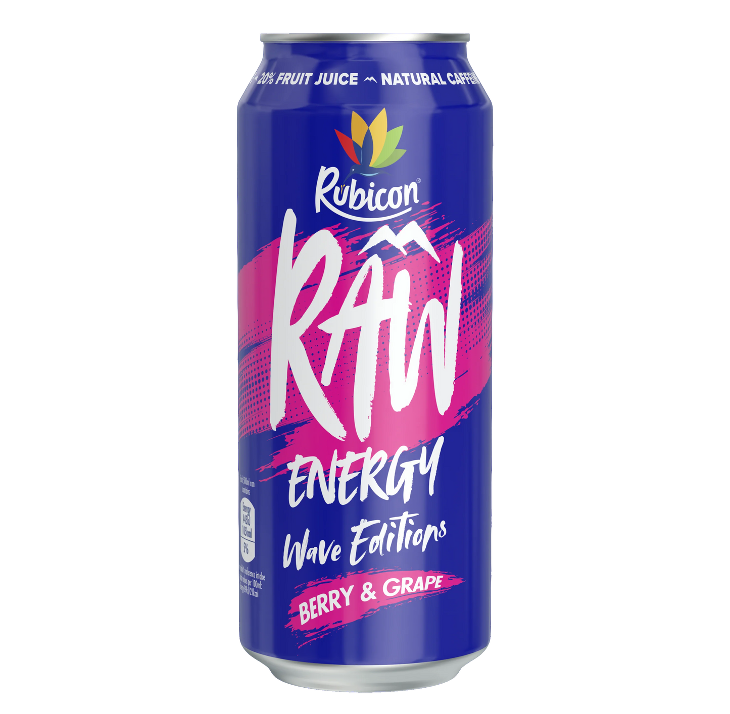 Rubicon Raw Energy Cans 500ml