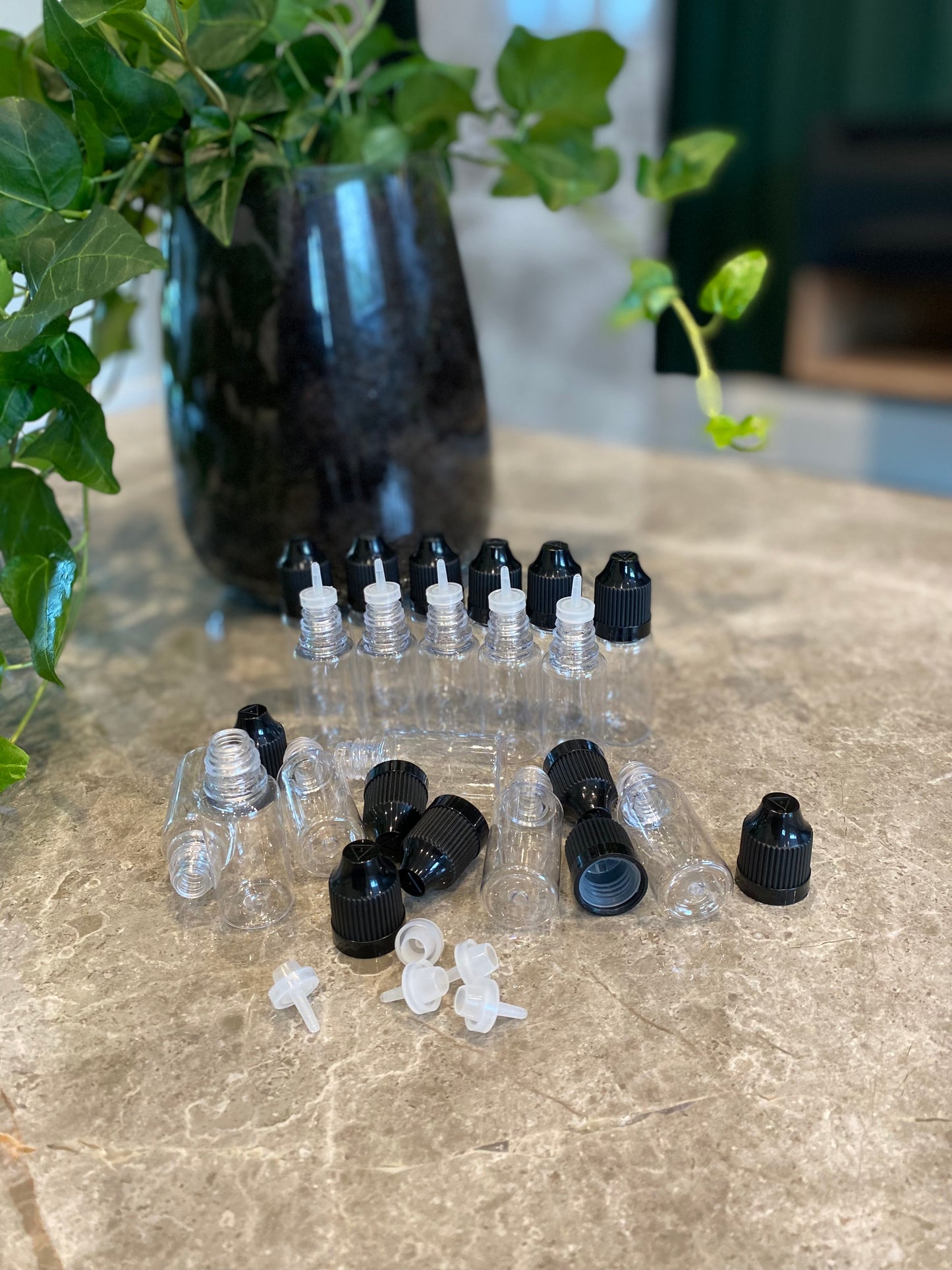 10ml Empty Plastic Squeezable Bottles With Droppers