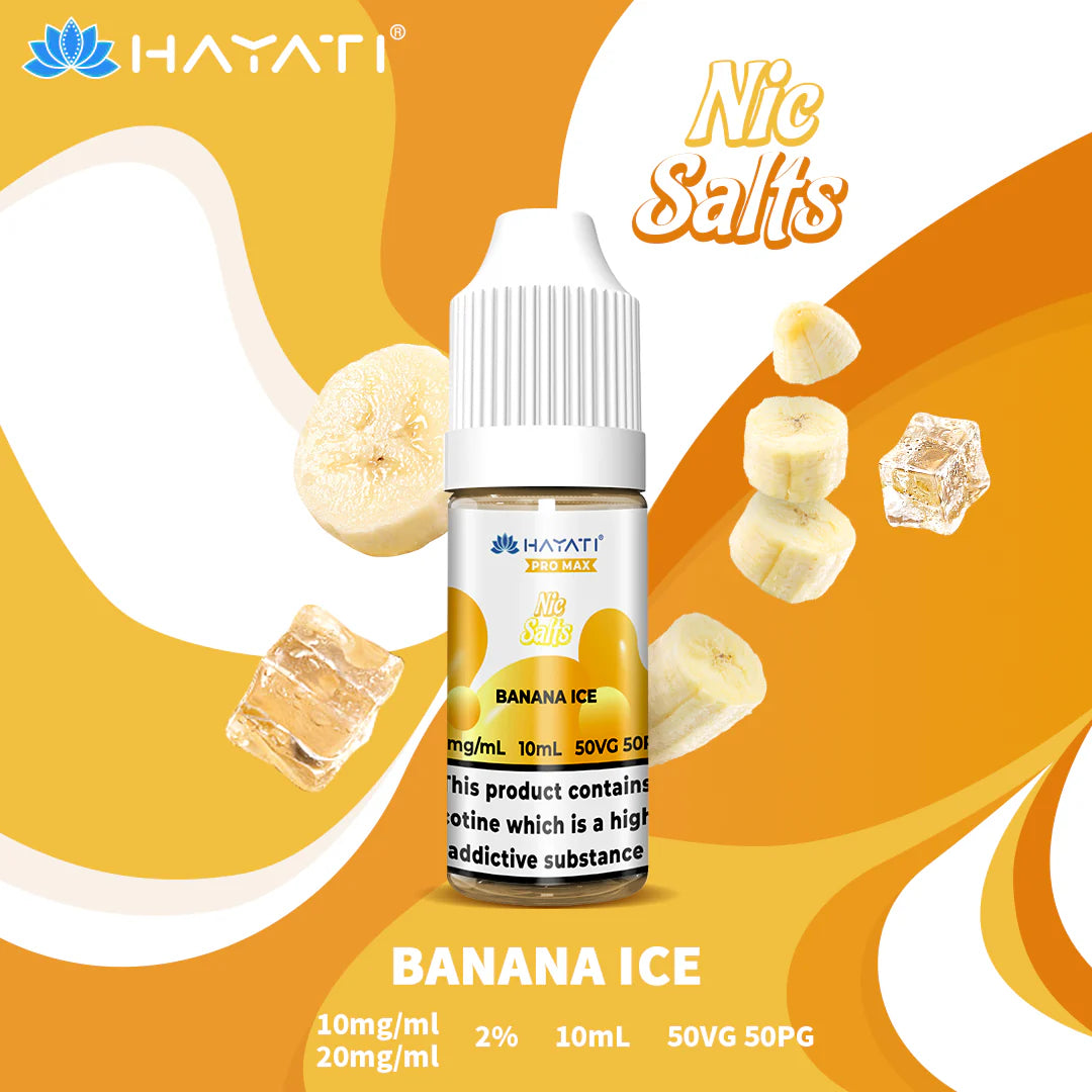 Hayati Pro Max 20mg Nic Salt 10ml (Pack of 10)