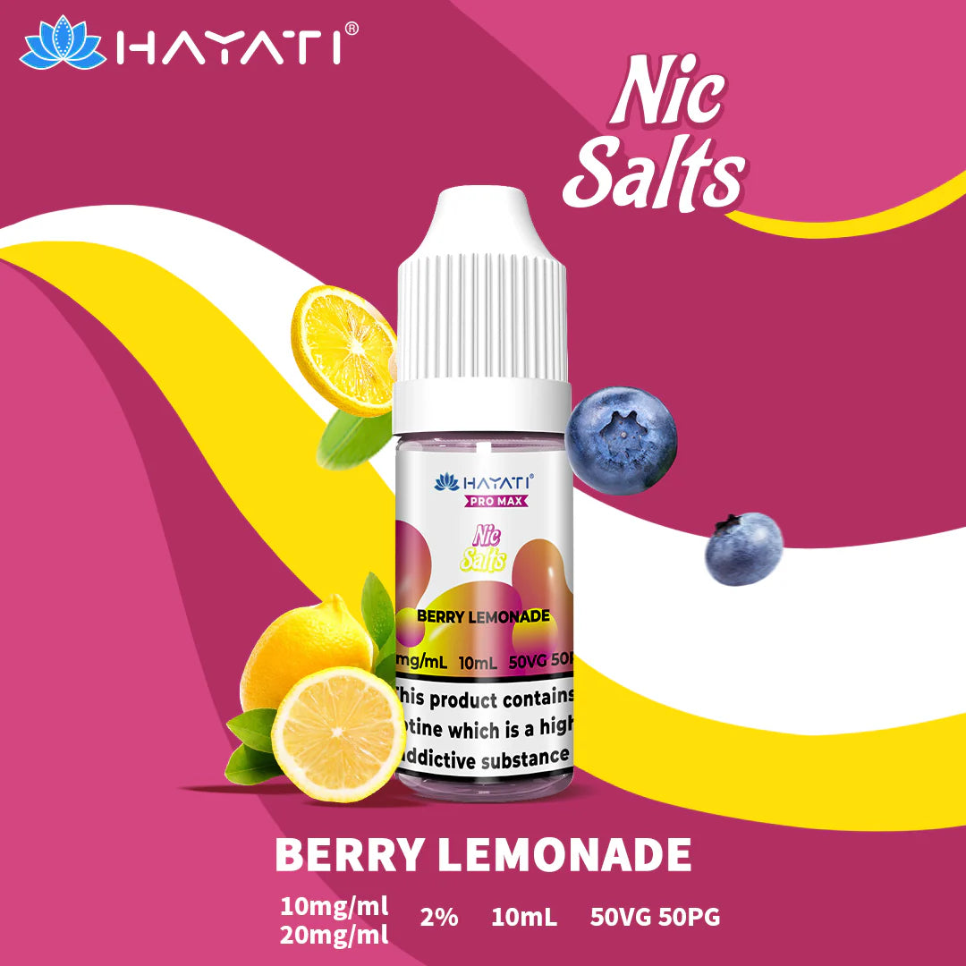 Hayati Pro Max 20mg Nic Salt 10ml (Pack of 10)