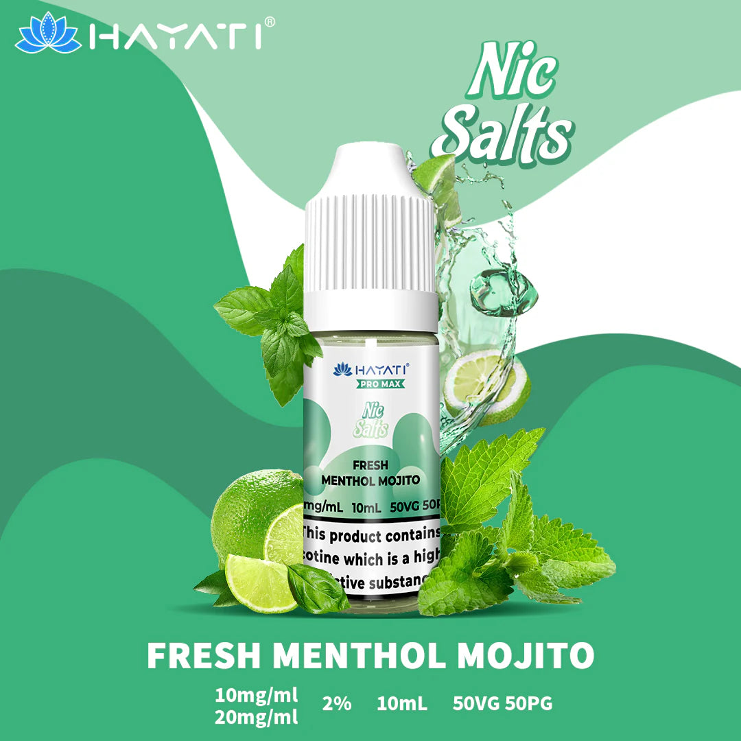 Hayati Pro Max 20mg Nic Salt 10ml (Pack of 10)