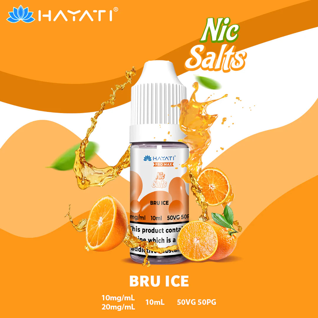 Hayati Pro Max 20mg Nic Salt 10ml (Pack of 10)