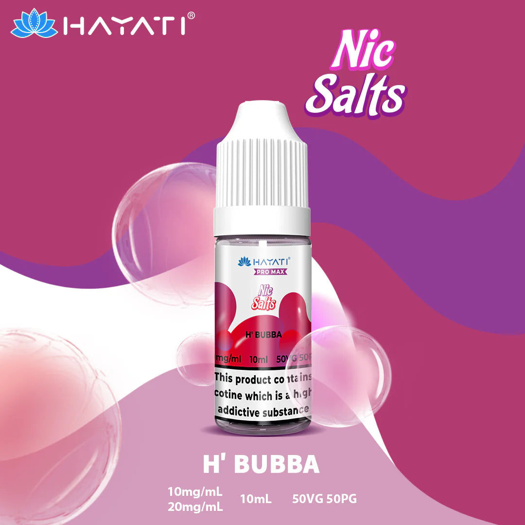 Hayati Pro Max 20mg Nic Salt 10ml (Pack of 10)