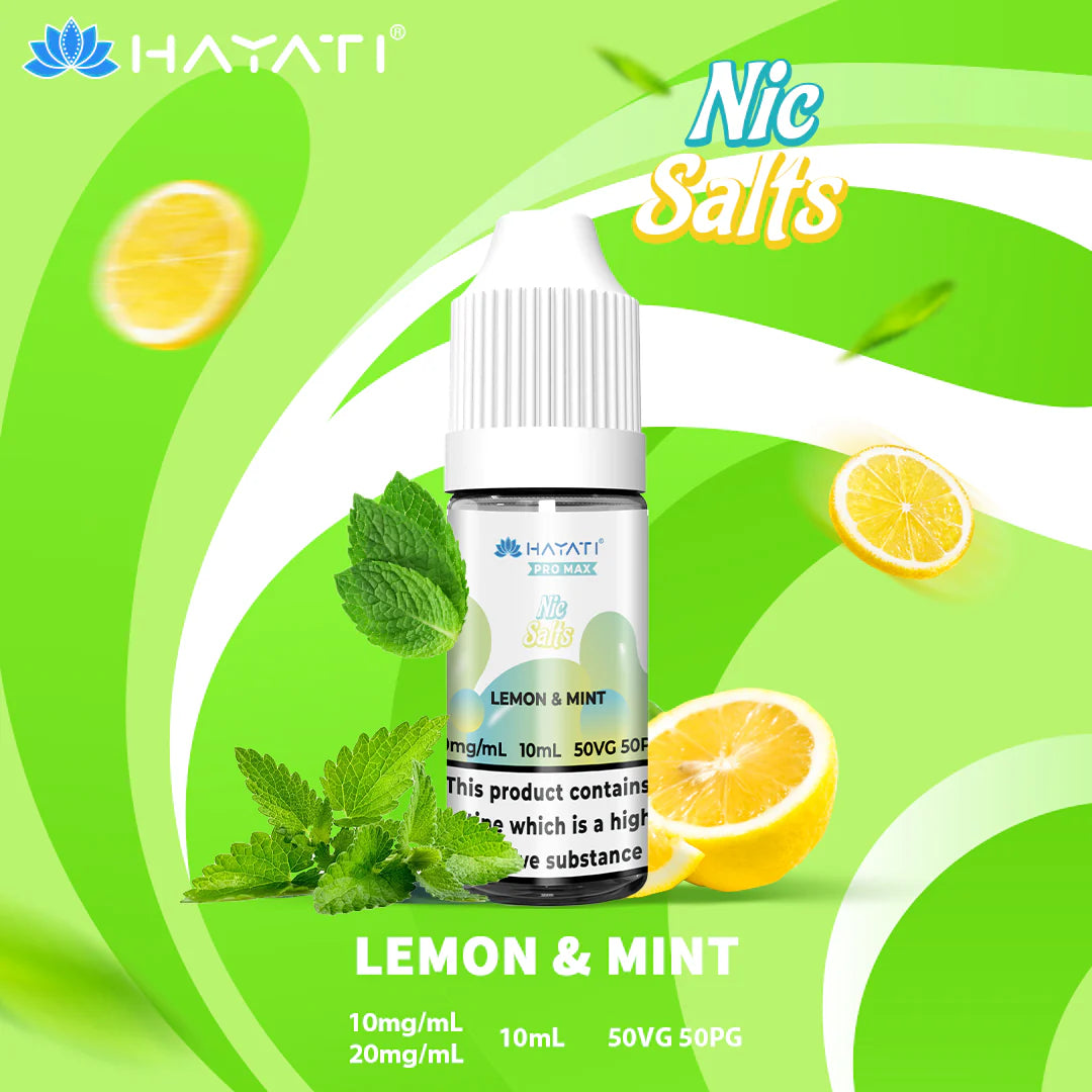 Hayati Pro Max 20mg Nic Salt 10ml (Pack of 10)