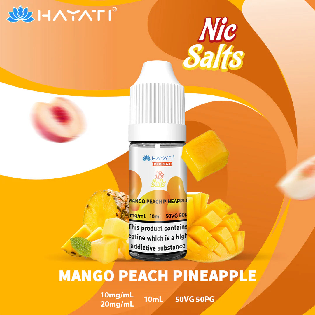 Hayati Pro Max 20mg Nic Salt 10ml (Pack of 10)