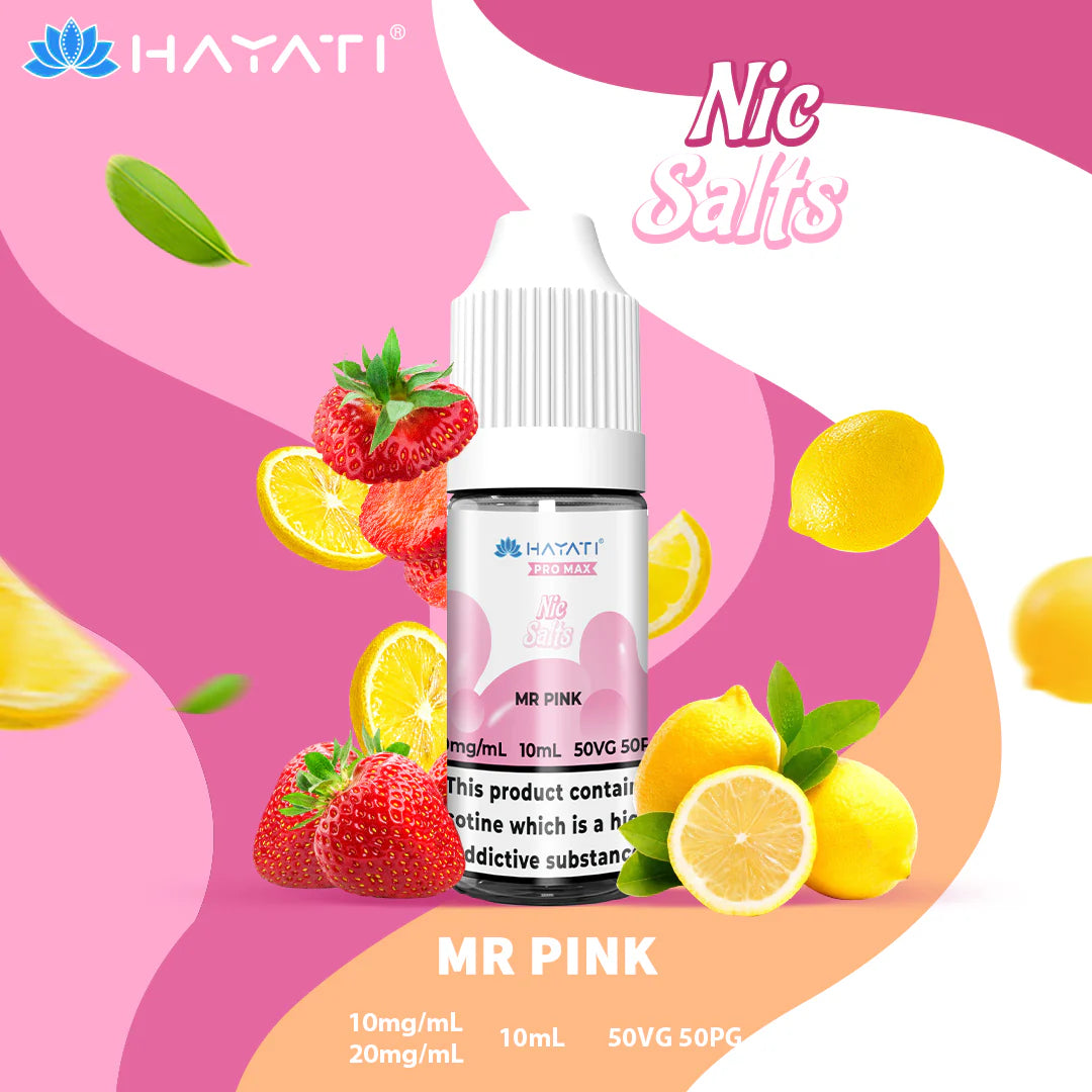 Hayati Pro Max 20mg Nic Salt 10ml (Pack of 10)